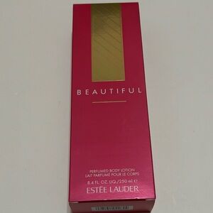 Estee Lauder Beautiful Perfumed Body Lotion - Rich Pink and Gold